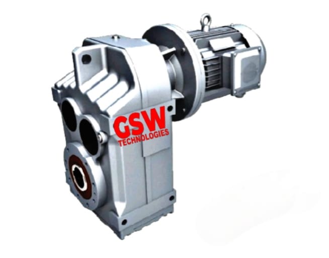 Parallel shaft helical gear units and GT gear motors